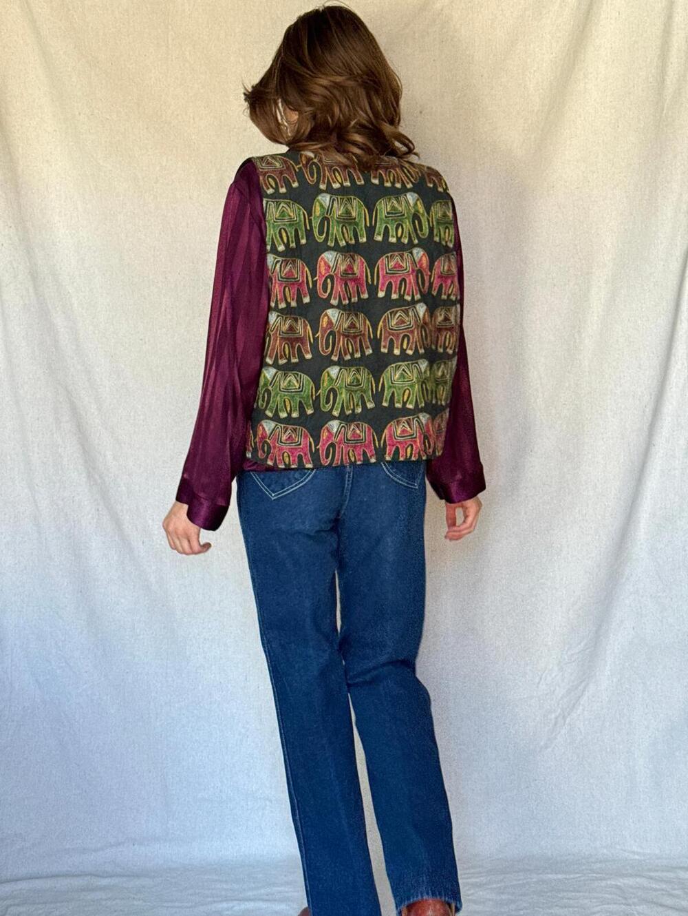80s Dark Wash High Rise Brittania Jeans - Picture 14 of 16
